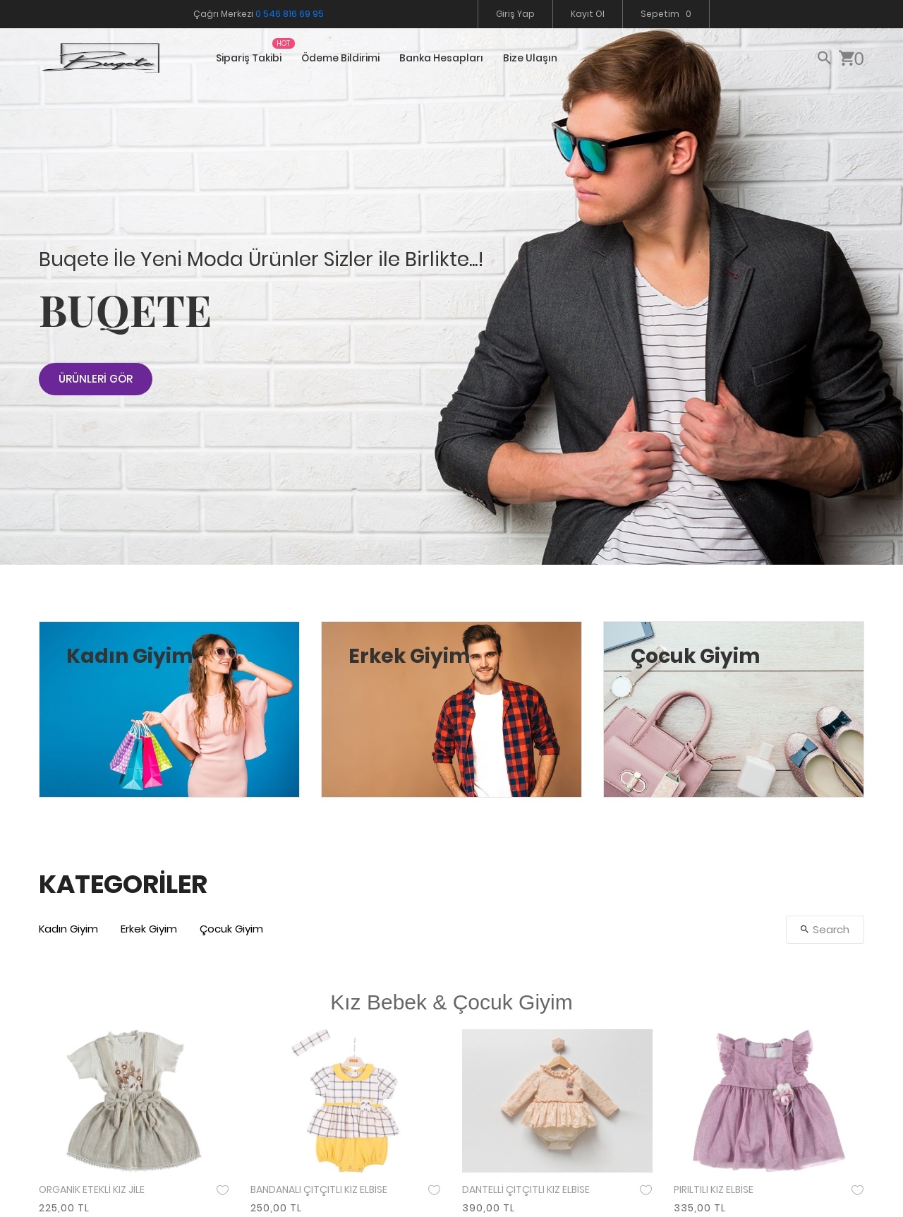 Buqete Butik Web Tasarım